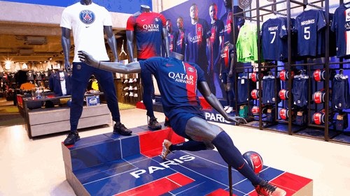Gants de foot PSG - Supporter Paris Saint Germain - Produit officiel
