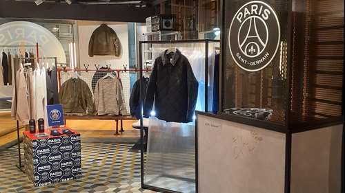 Boutique Paris Saint Germain - tenues et équipements officiels