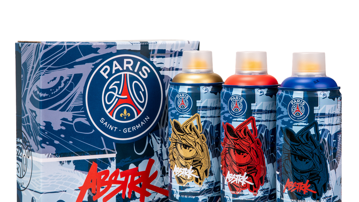 Spray Kit Paris Saint-Germain x ABSTRK x Evolve!