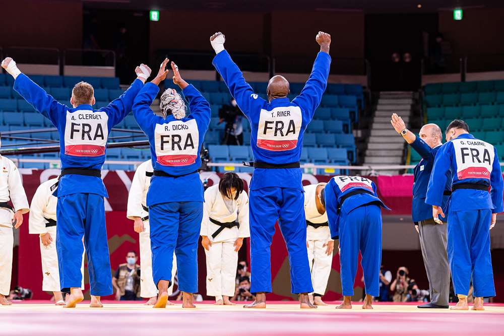 EDF Dicko Riner JO Tokyo (juillet 2021)