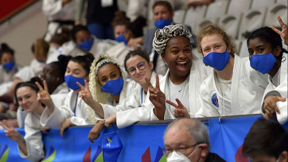PSG Judo fem (décembre 2021)