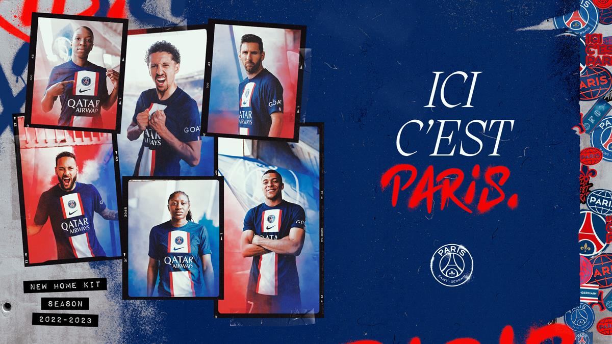 Paris Saint-Germain Home Stadium Shirt 2022-23