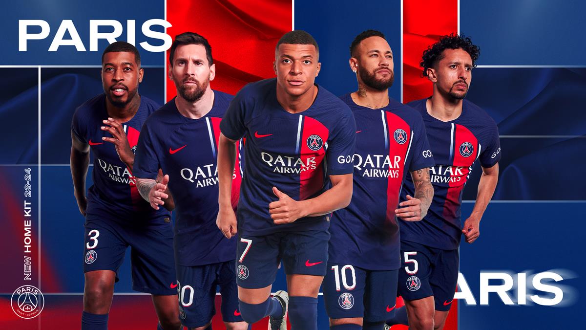 Paris Saint-Germain Maillot Extérieur 2023/24