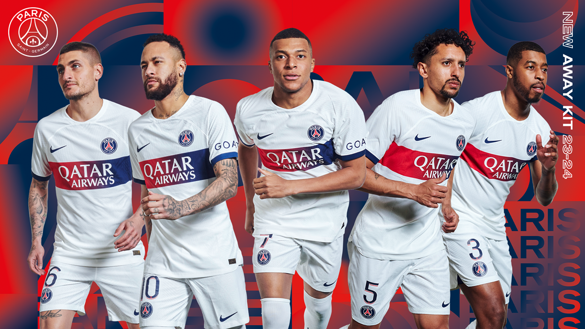 Paris Saint-Germain and Nike launch the 2023-2024 away kit