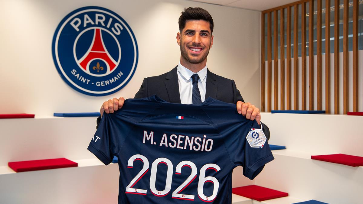 Marco Asensio joins Paris Saint-Germain through to 2026 | Paris  Saint-Germain