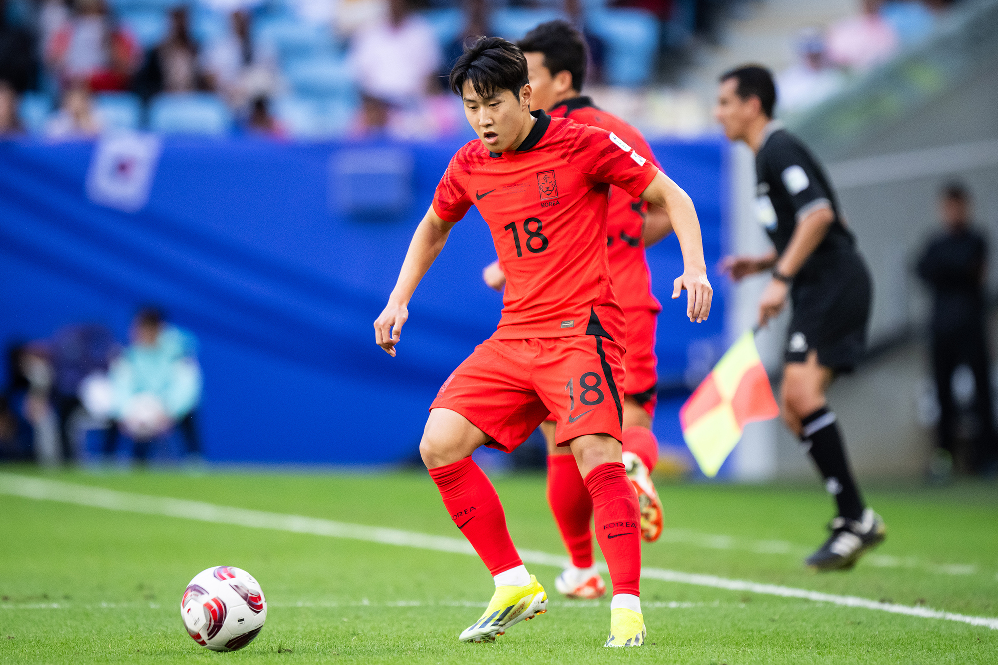 Lee KangIn avec la Corée du Sud Paris SaintGermain