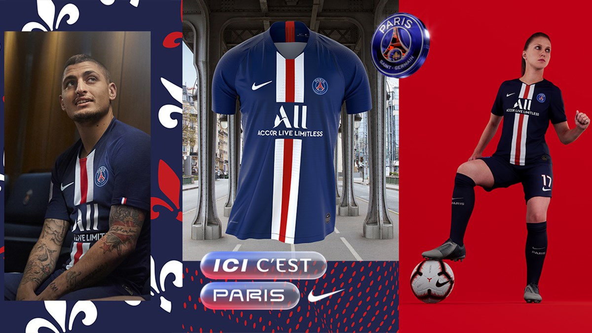 Paris Saint-Germain and Nike unveil home shirt for the 2019/20 | Paris Saint-Germain