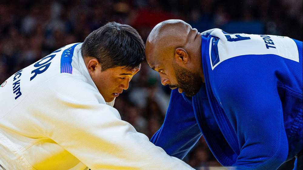 Teddy Riner (juillet 2024)