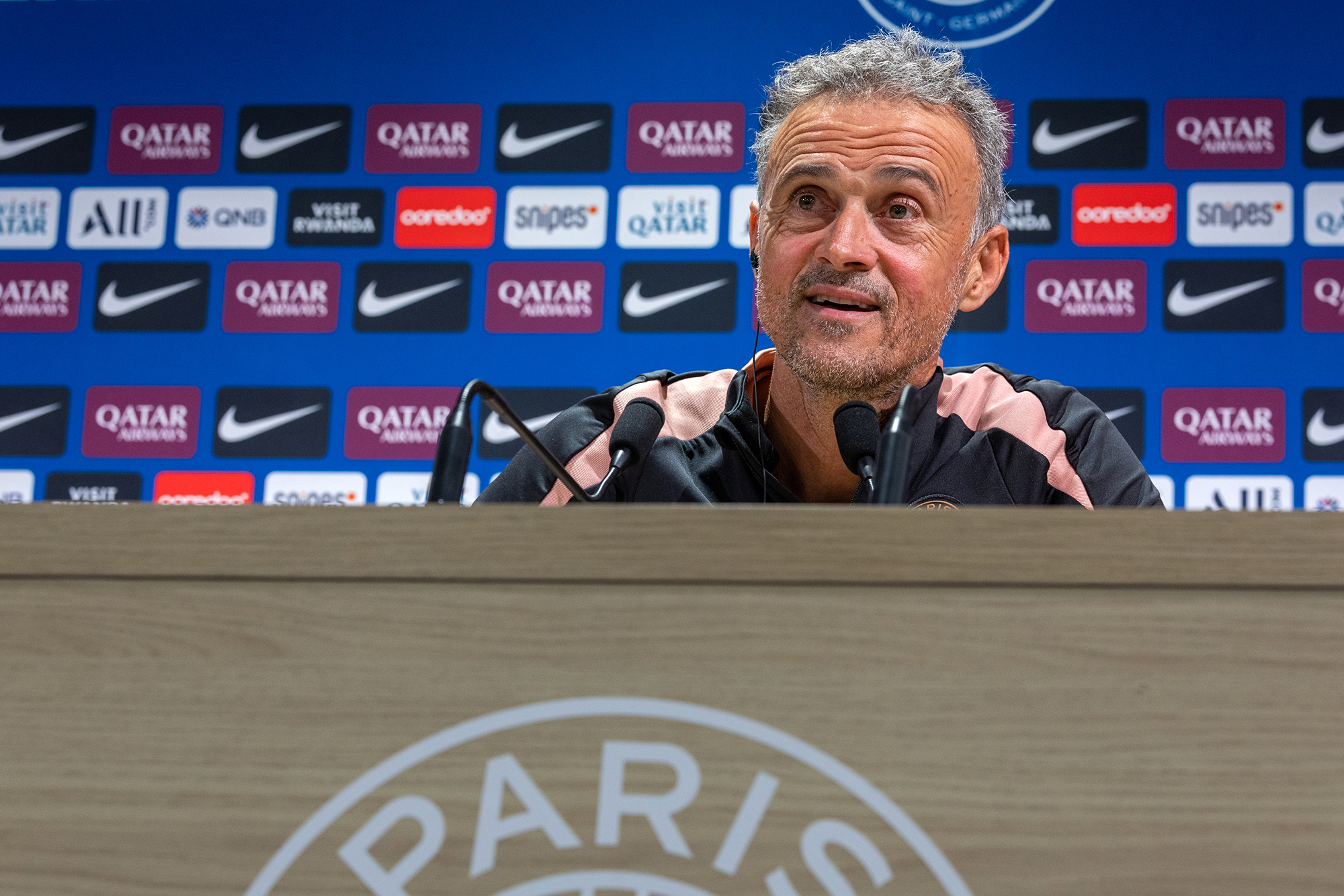 Replay La conférence de presse de Luis Enrique après Lyon Paris