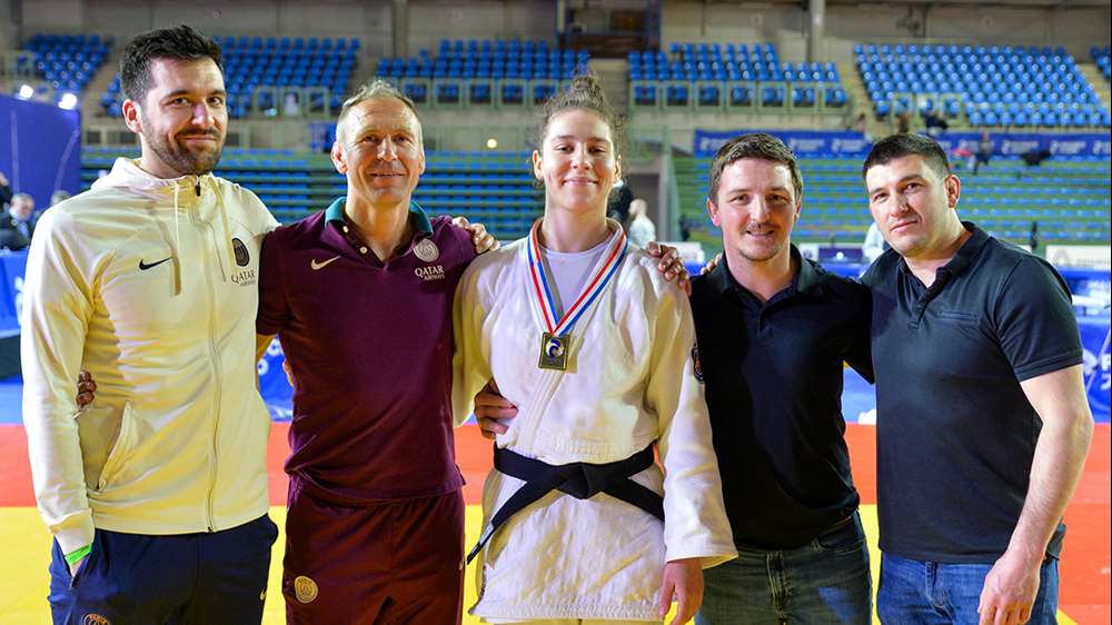 Lila Mazzarino - staff PSG Judo (mars 2025) 