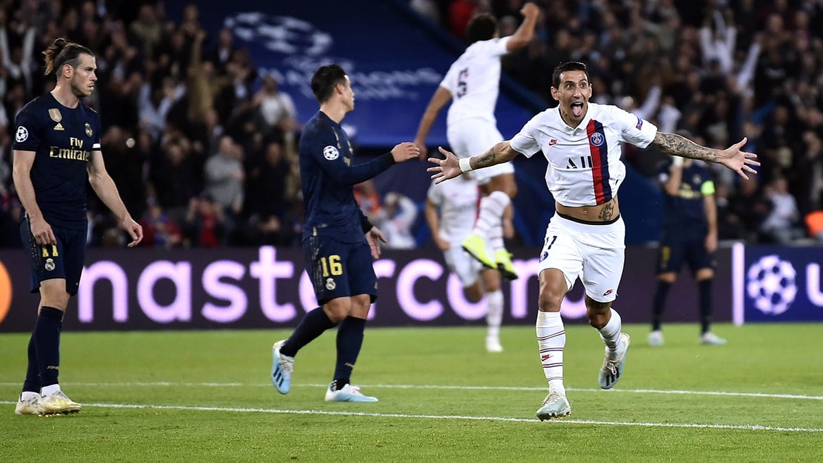 Paris football club contra real madrid