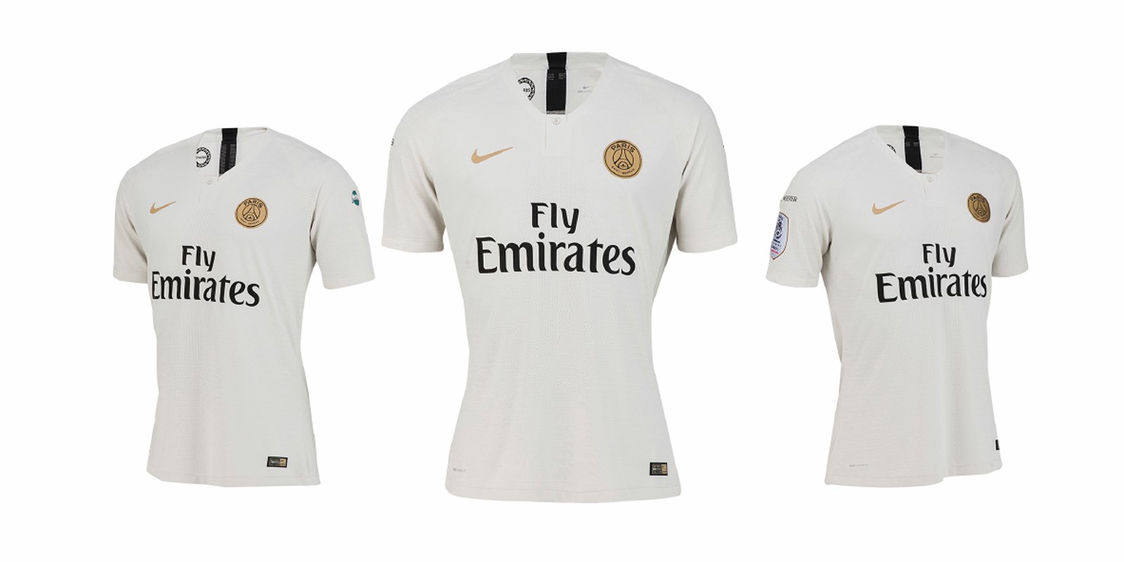 PARIS SAINT-GERMAIN BLACK 2018-2019 LONG SLEEVE AWAY SHIRT - My